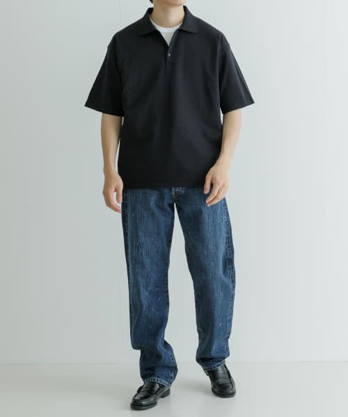 URBAN RESEARCH(アーバンリサーチ)/ATON　FRESCA KNIT CREW POLO/img02