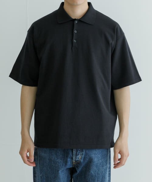 URBAN RESEARCH(アーバンリサーチ)/ATON　FRESCA KNIT CREW POLO/img03