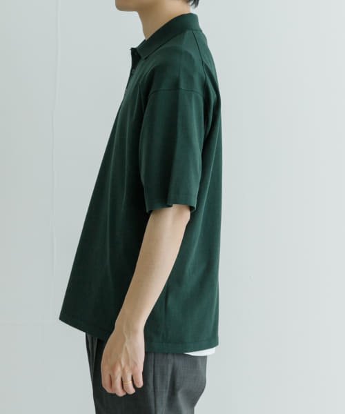 URBAN RESEARCH(アーバンリサーチ)/ATON　FRESCA KNIT CREW POLO/img07