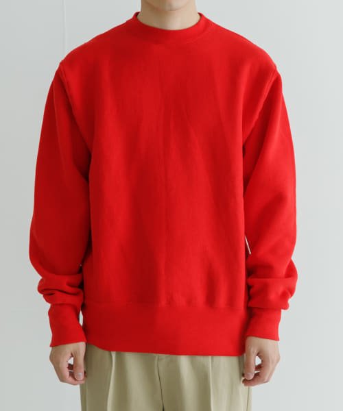 URBAN RESEARCH(アーバンリサーチ)/CAMBER　CROSS KNIT CREW NECK/img01