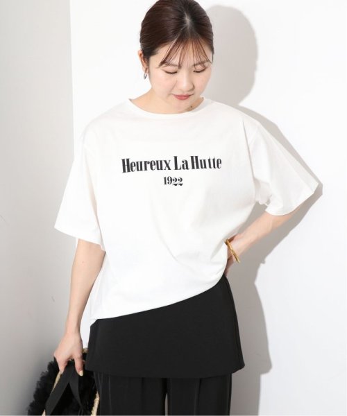 SLOBE IENA(スローブ　イエナ)/La Hutte / ラ・ユット SLOBE別注 ロゴTシャツ/img11