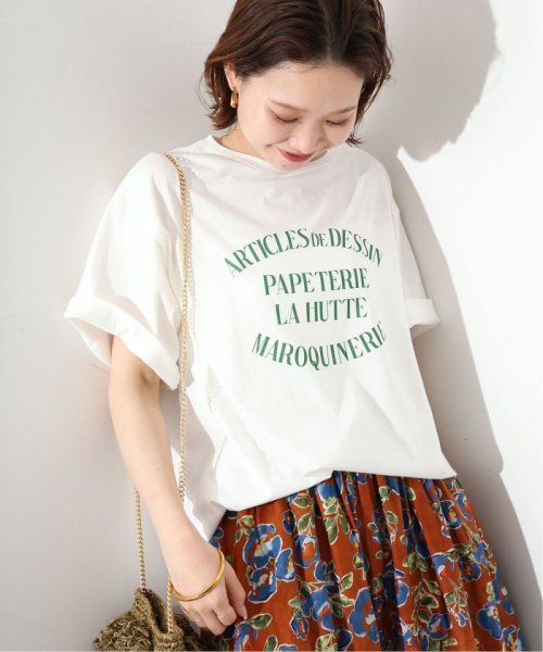 SLOBE IENA(スローブ　イエナ)/La Hutte / ラ・ユット SLOBE別注 ロゴTシャツ/img28