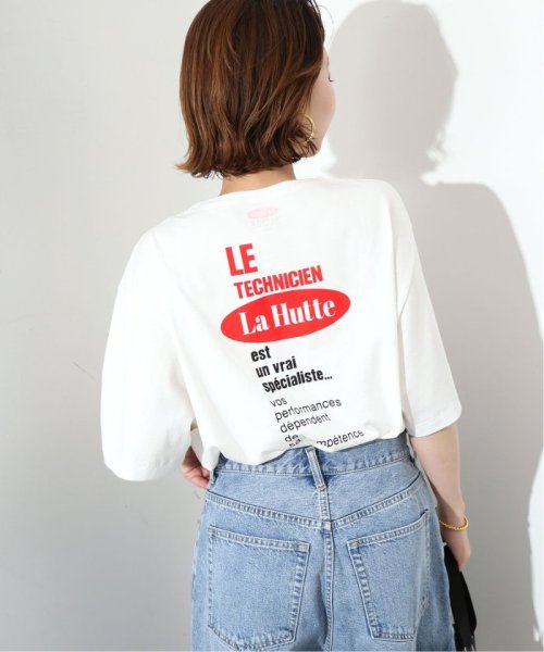 SLOBE IENA(スローブ　イエナ)/La Hutte / ラ・ユット SLOBE別注 ロゴTシャツ/img38