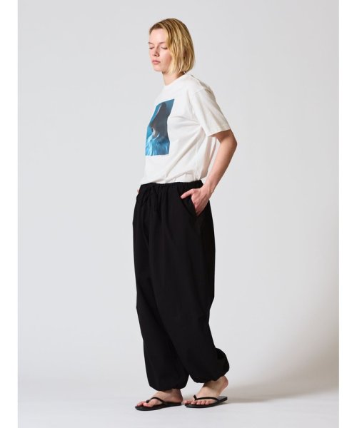 mizuiro ind ドローストリングヘムボリュームパンツ mizuiro ind