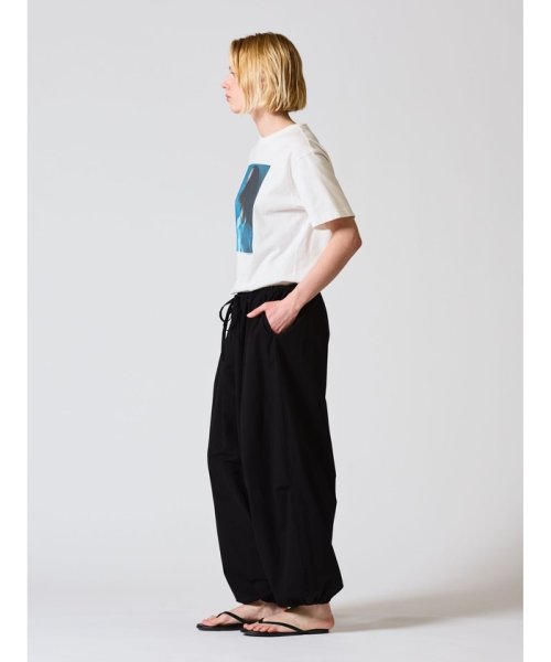 mizuiro ind ドローストリングヘムボリュームパンツ mizuiro ind