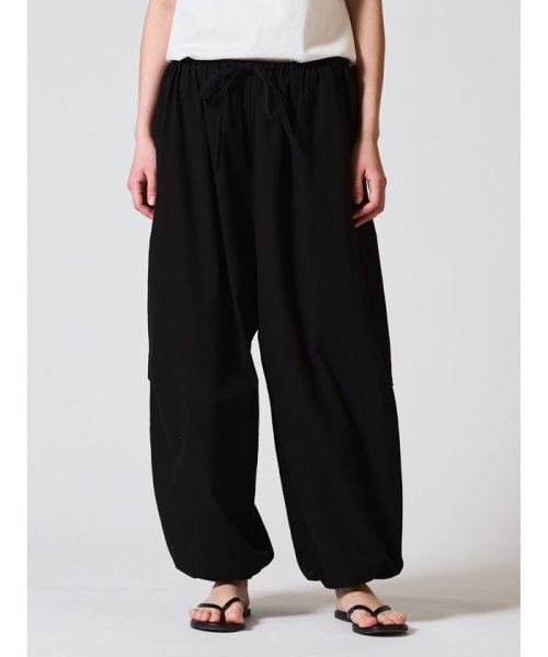 mizuiro ind ドローストリングヘムボリュームパンツ mizuiro ind