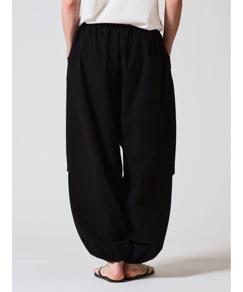 mizuiro ind ドローストリングヘムボリュームパンツ mizuiro ind