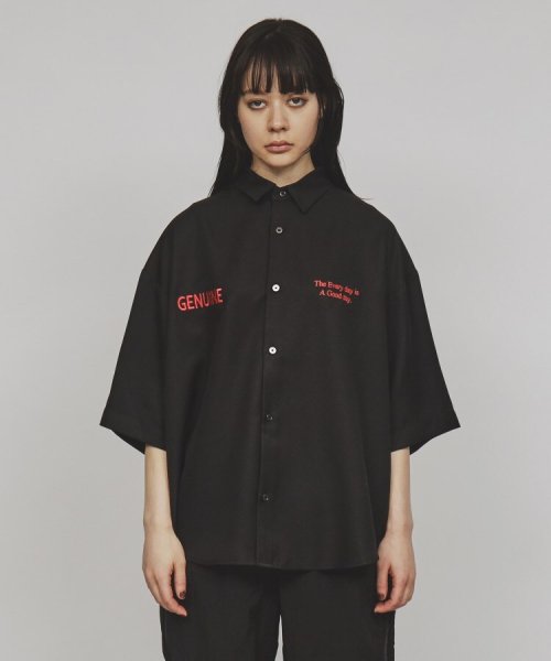 tk.TAKEO KIKUCHI(ティーケー　タケオキクチ)/レタードデザインシャツ/img02
