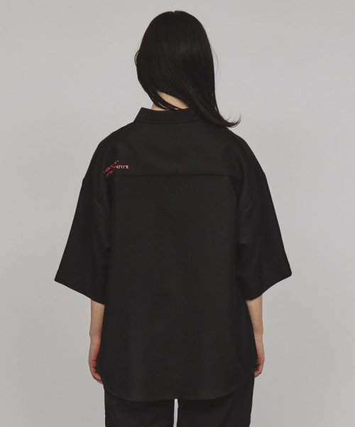 tk.TAKEO KIKUCHI(ティーケー　タケオキクチ)/レタードデザインシャツ/img04