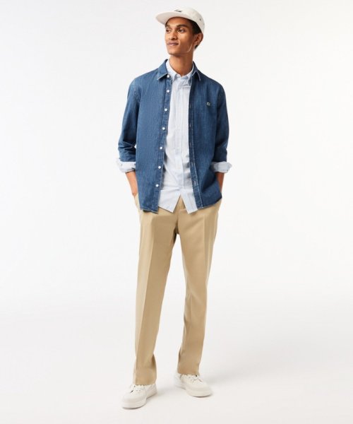 LACOSTE Mens(ラコステ　メンズ)/オーガニックコットンベーシックデニムシャツ/img09