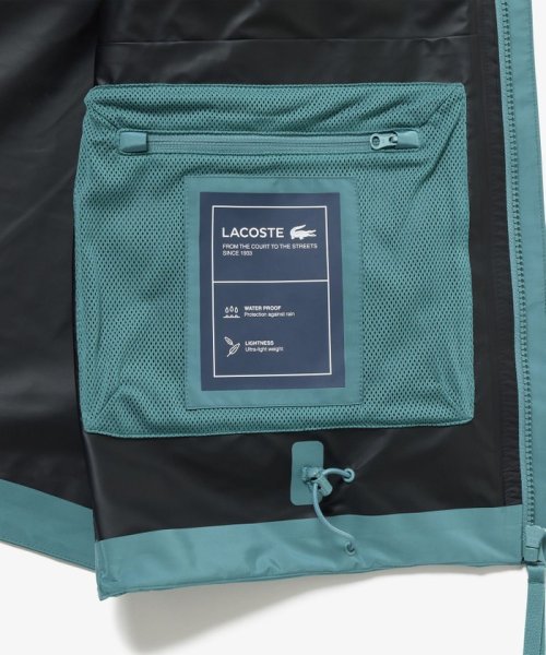 LACOSTE Mens(ラコステ　メンズ)/防水 耐水 撥水 シャワープルーフマウンテンパーカー/img12