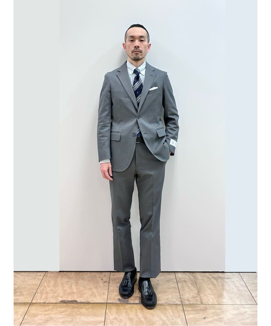 トロッター ジャケット#000（ナンバーゼロ）バーズアイストレッチ