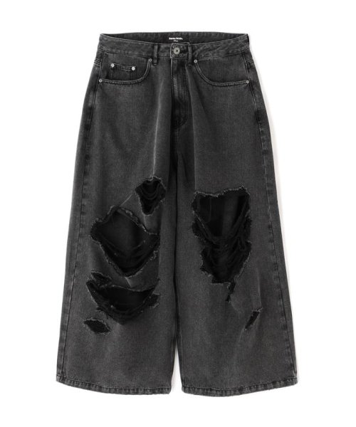 DankeSchon/ダンケシェーン/デストロイワイドデニム DankeSchon