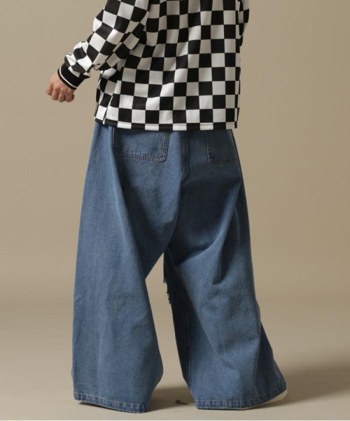 DankeSchon/ダンケシェーン/デストロイワイドデニム DankeSchon