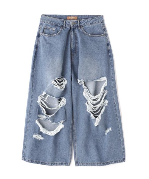 DankeSchon/ダンケシェーン/デストロイワイドデニム DankeSchon