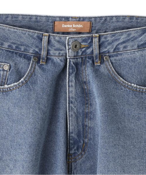 DankeSchon/ダンケシェーン/デストロイワイドデニム DankeSchon