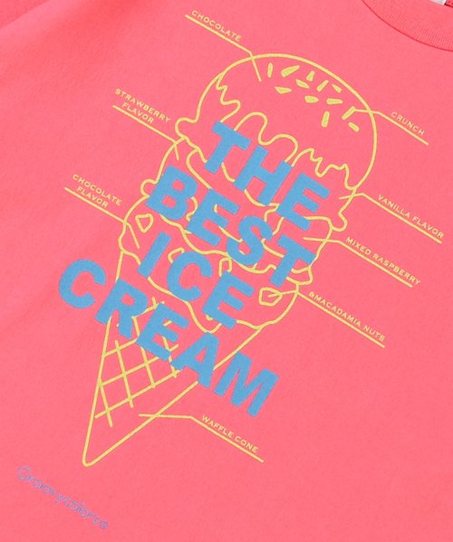 GROOVY COLORS(グルービーカラーズ)/ICE CREAM Tシャツ/img05