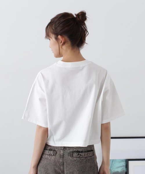 N Natural Beauty Basic(エヌナチュラルビューティベーシック)/クロップドビッグロゴTシャツ/img18