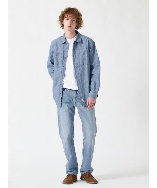 Levi's(リーバイス)/ワーカーシャツ ブルー LINDE CHAMBRAY/img11