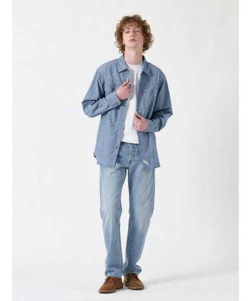 Levi's(リーバイス)/ワーカーシャツ ブルー LINDE CHAMBRAY/img12