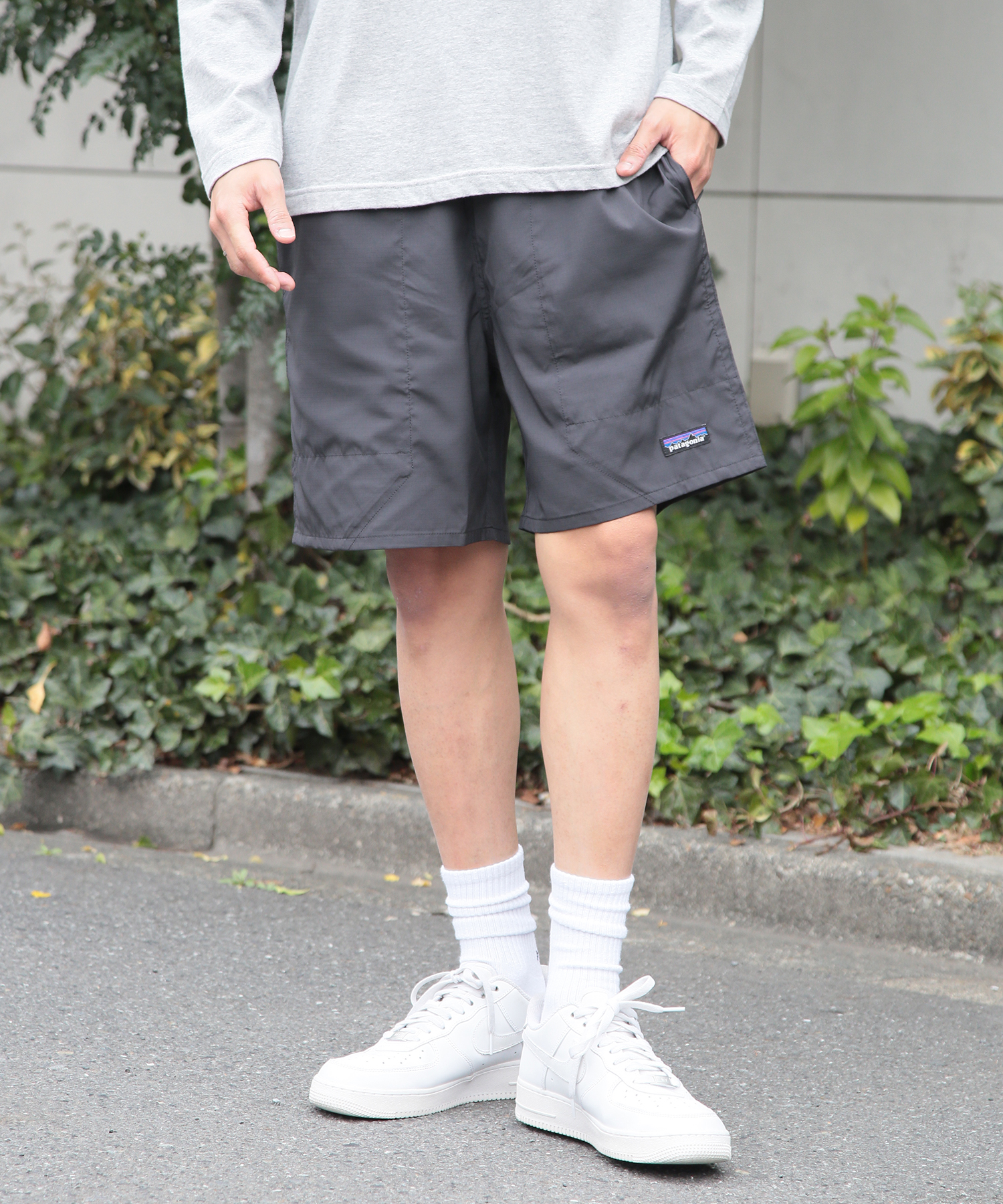 Patagonia スリムメンズスノーショットパンツ FA12 ブラック メンズ