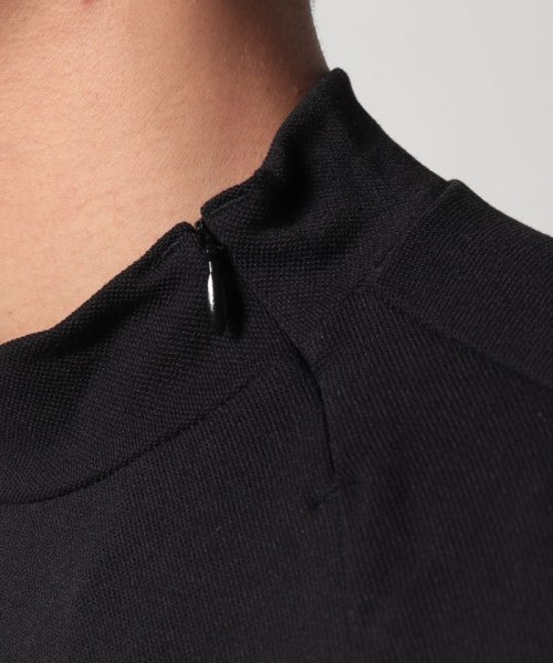 EDWIN(EDWIN)/#EDWIN GOLF          MOCK NECK H/S BLACK/img04