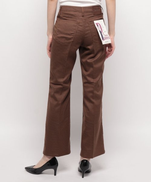 EDWIN(EDWIN)/#SOMETHING FLARE     PANTS BROWNRED/img02