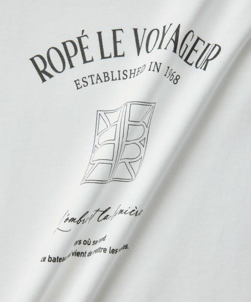 ROPE'(ロペ)/アナグラムプリントTシャツ【メディア掲載】/img12