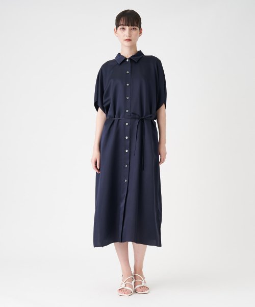 LANVIN COLLECTION(ランバンコレクション（レディス）)/シルクキュプラサテンワンピース/img10