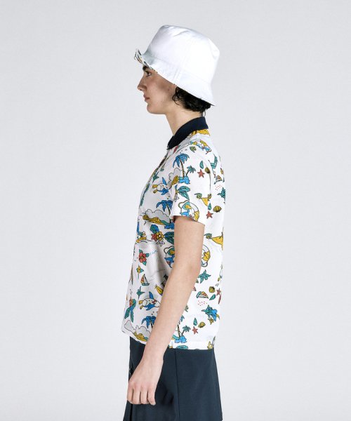 Munsingwear(マンシングウェア)/EXcDRY D－Tecトロピカルペンギン柄プリント半袖シャツ/img15