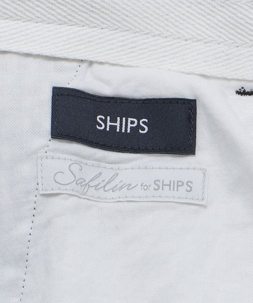 SHIPS MEN(シップス　メン)/SHIPS: SOLOTEX(R) サフィランリネン ストライプ/チェック イージー パンツ/img18