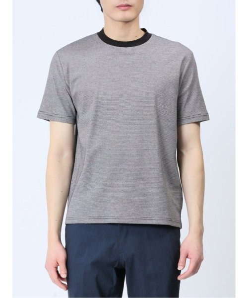 m.f.editorial(エムエフエディトリアル)/【DRESS T－SHIRT】綿ストレッチ クルーネック半袖Tシャツ メンズ Tシャツ カットソー カジュアル インナー トップス ギフト プレゼント/img35