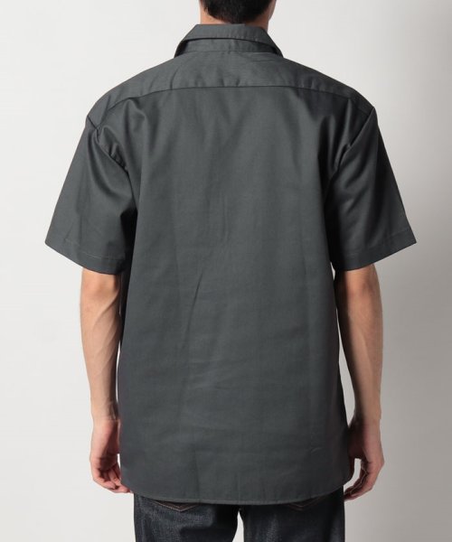 Dickies(Dickies)/【Dickies / ディッキーズ】SHIRTS SSFQ シャツ 羽織 半袖 ワークシャツ ロゴ ワンポイント ミドル丈 1574/img28