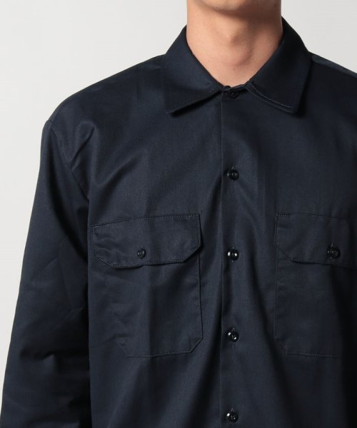 Dickies(Dickies)/【Dickies / ディッキーズ】SHIRTS LSFQ シャツ 羽織 長袖 ロングスリーブ ワークシャツ ロゴ　ワンポイント 574/img29