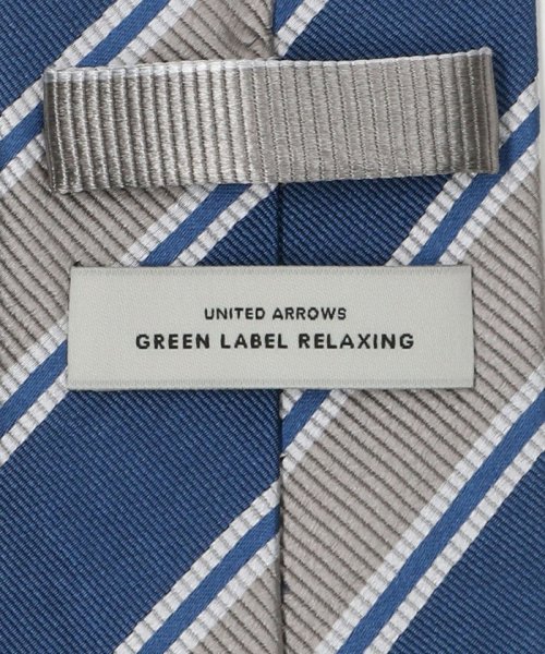 green label relaxing(グリーンレーベルリラクシング)/GLR シルク3 8.0cm ストライプ2 ネクタイ/img04