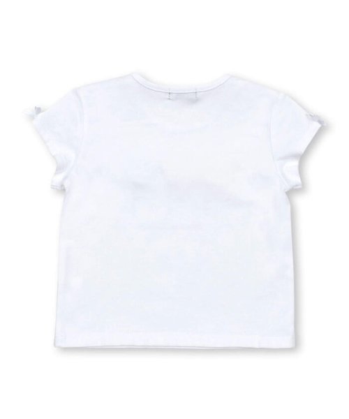 BeBe(ベベ)/シフォンフラワーモチーフTシャツ(80~90cm)/img06