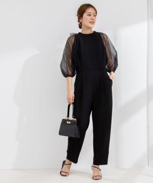 バックリボンオールインワン 