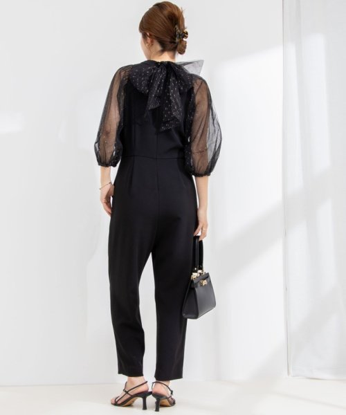 バックリボンオールインワン 