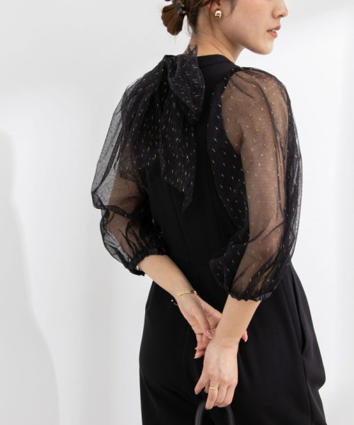 バックリボンオールインワン 