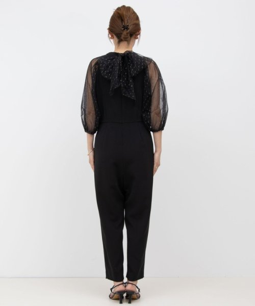 バックリボンオールインワン 