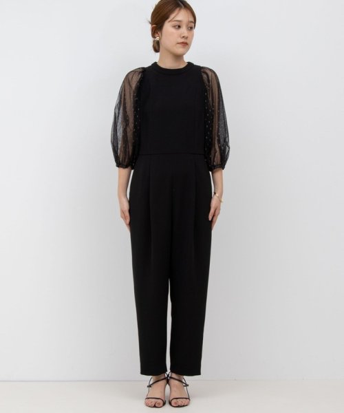 バックリボンオールインワン 