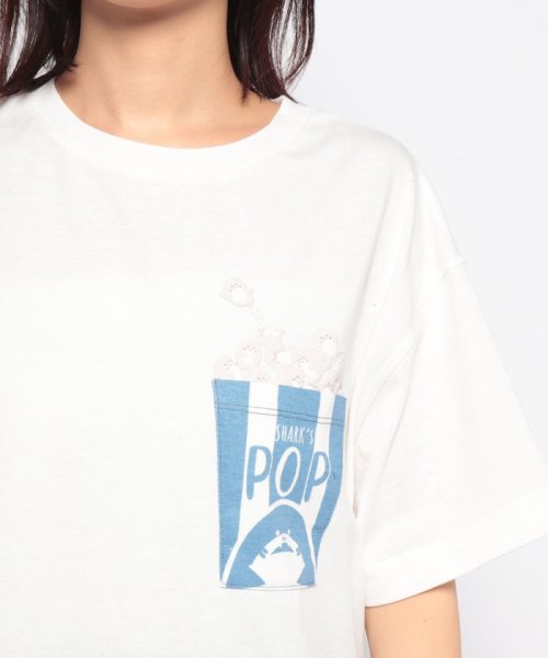 NICE CLAUP OUTLET(ナイスクラップ　アウトレット)/サメポップコーン発泡プリントTシャツ/img17