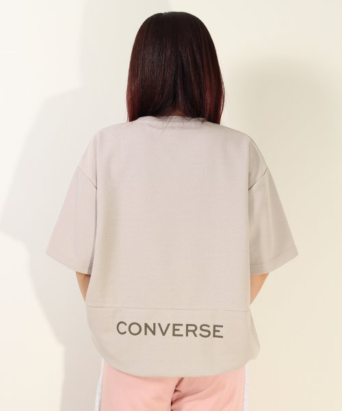 CONVERSE(CONVERSE)/【CONVERSE/コンバース】裾ドローストリング ワイドシルエットTシャツ/img03