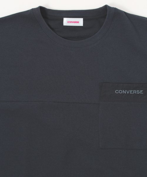 CONVERSE(コンバース)/【CONVERSE/コンバース】裾ドローストリング ワイドシルエットTシャツ/img08