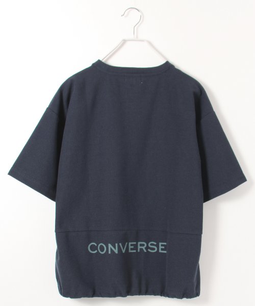 CONVERSE(コンバース)/【CONVERSE/コンバース】裾ドローストリング ワイドシルエットTシャツ/img13