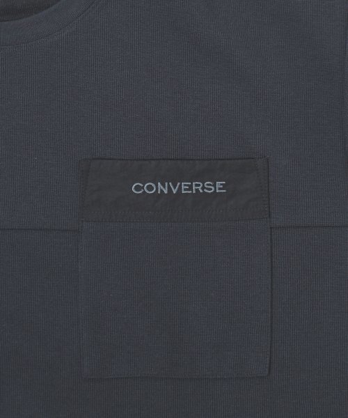 CONVERSE(CONVERSE)/【CONVERSE/コンバース】裾ドローストリング ワイドシルエットTシャツ/img14