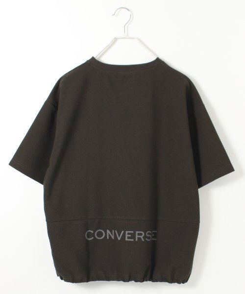CONVERSE(コンバース)/【CONVERSE/コンバース】裾ドローストリング ワイドシルエットTシャツ/img23
