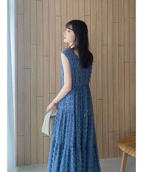 フリンジジャガードカシュクールワンピース【WEB限定カラー/WEB限定00 