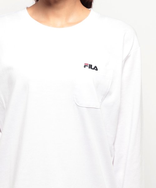 FILA(フィラ)/ポケット付きワンポイントTシャツ/img03