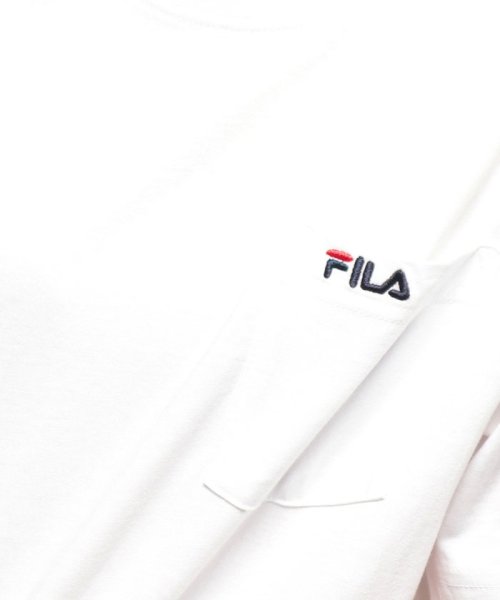 FILA(フィラ)/ポケット付きワンポイントTシャツ/img04